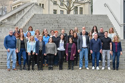 Wir sind für Sie da: Gruppenbild der Abteilung 3 - Personal